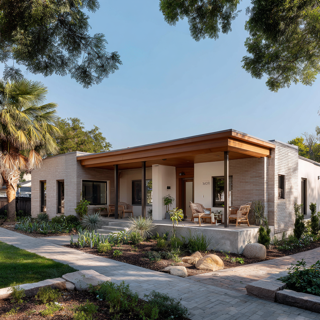 Residential treatment living space at DPE in Los Altos, California
